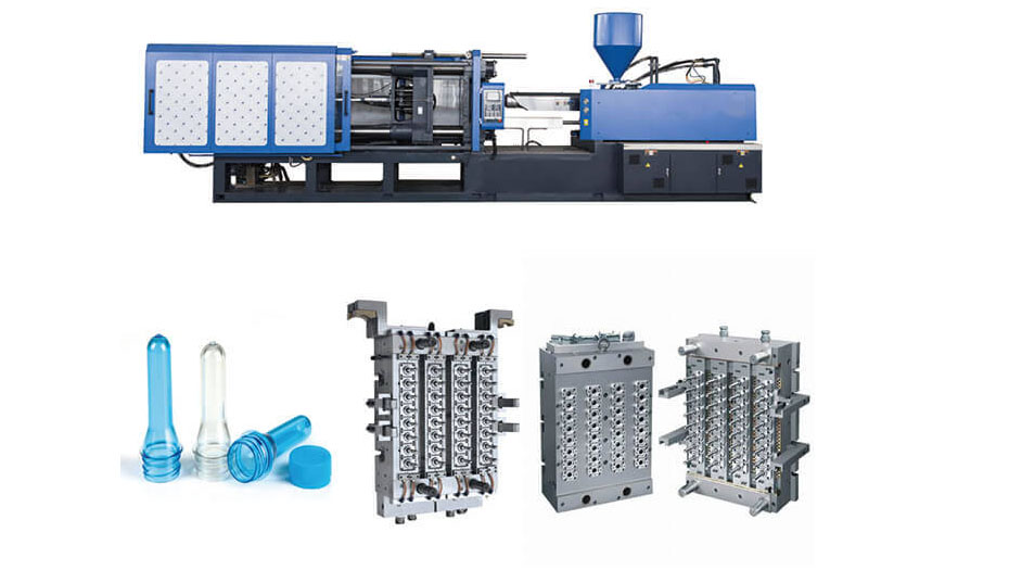 pet preform injection moulding machine